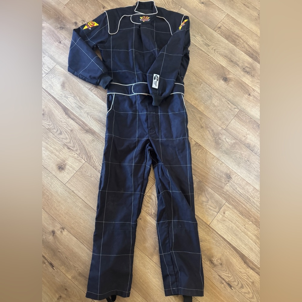 F1 Costume DJ Safety Kart Racing Suit SFI 3-2A/1 L Certified Race Safety